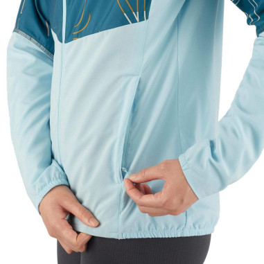 Veste Running SALOMON Femme AGILE FZ HOODIE...