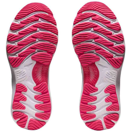 Chaussures Running ASICS Femme GEL-NIMBUS 23 Blanc Champagne PE 2021