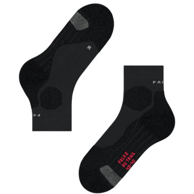 Chaussettes FALKE Homme RU TRAIL GRIP Noire /...