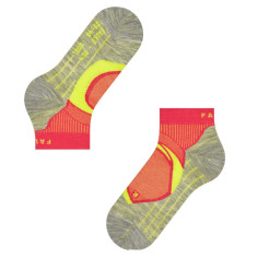 Chaussettes FALKE Femme RU4 COOL SHORT Fushia / Jaune  2