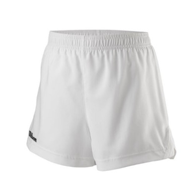 Short WILSON Fille TEAM II 3 Blanc 