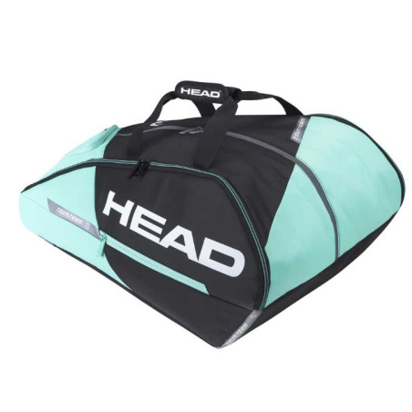 Sac de Tennis HEAD TOUR TEAM SUPERCOMBI 9R Noir / Turquoise 2022