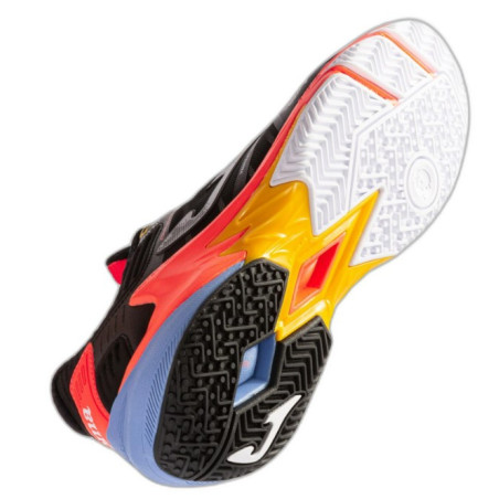 Chaussures Padel JOMA Homme T.OPEN 2201 Noir / Orange / Violet PE 2022