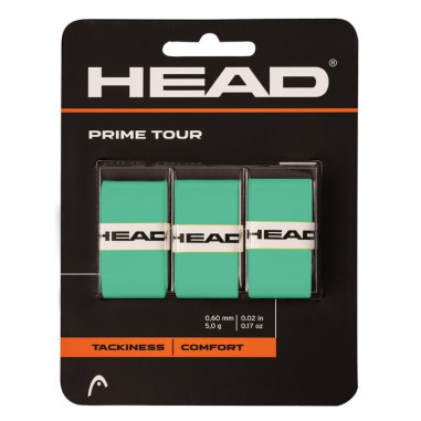 Surgrip HEAD PRIME TOUR Turquoise x3