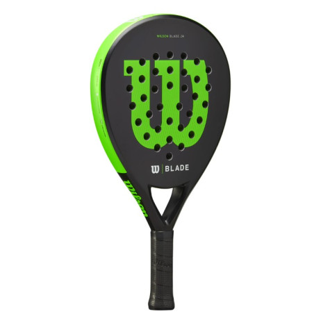 Raquette Padel Junior WILSON Blade Noir / Vert (300 g) 2023