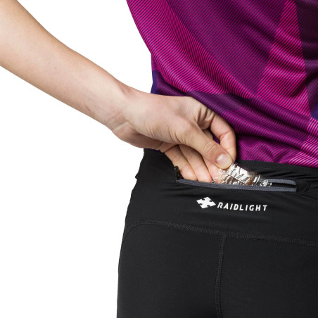 Short Running RAIDLIGHT Femme ACTIV Stretch Noir PE 2020