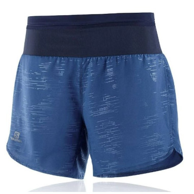 Short Running SALOMON Femme XA Short W Bleu /...