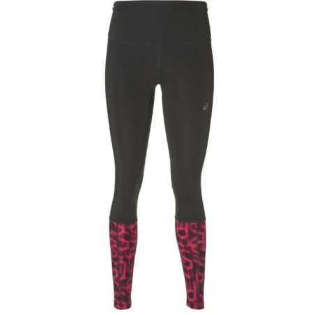 Collant Running ASICS Femme HIGHWAIST TIGHT Gris / Rose AH 2019