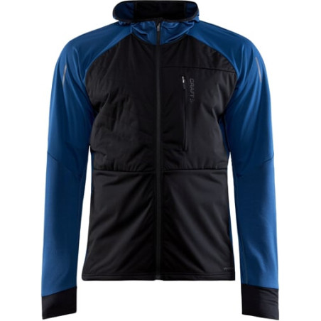 Veste Running CRAFT Hommte ADV Warm Tech Jacke Bleu  / Noir AH 2020