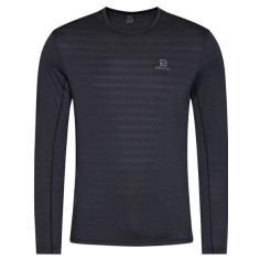 T-Shirt Running Manches Longues SALOMON Homme XA LS Gris...