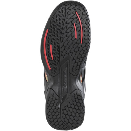 Chaussures BABOLAT Garçon PROPULSE Junior Toutes Surfaces Noire / Rouge 2021