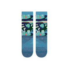 Chaussettes STANCE Femme PETAL PUSHER AT  Bleu / Vert AH... 2