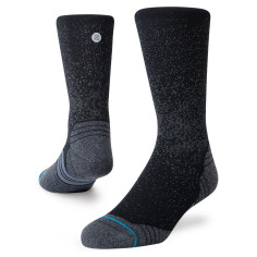 Chaussettes Courtes STANCE Mixte RUN CREW ST Noir / Gris
