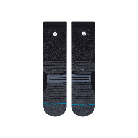 Chaussettes Courtes STANCE Mixte RUN CREW ST Noir / Gris AH 2021