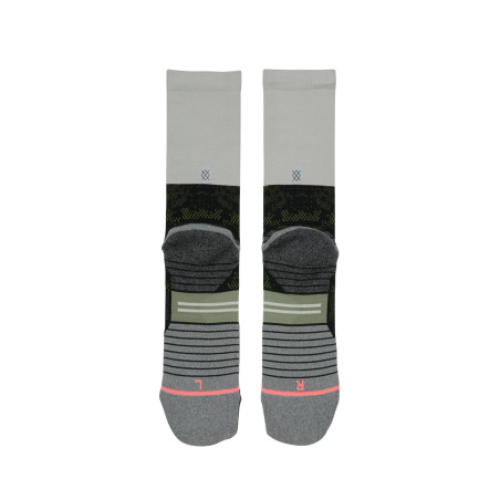 Chaussettes STANCE Femme Run Womens Corral W Gris / Vert AH 2019