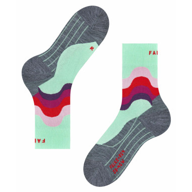 Chaussettes FALKE Femme RU4 Turquoise / Rose /...