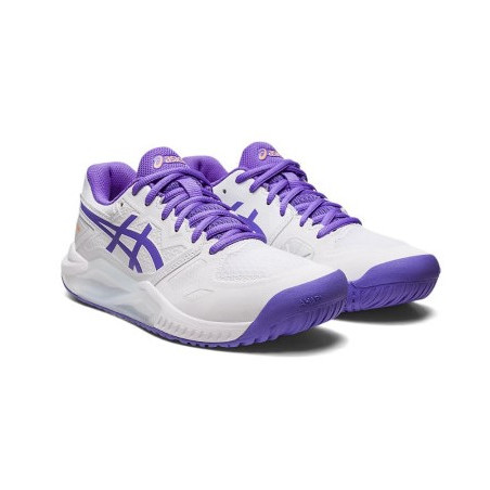 Chaussures ASICS Femme GEL-CHALLENGER 13 Toutes Surfaces Blanche / Violette 2023