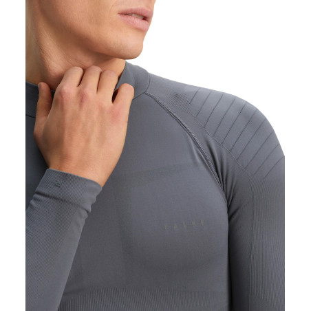 T-Shirt FALKE Homme RU SS Shirt M Gris Clair AH 2016