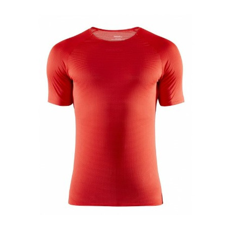 T-Shirt Running CRAFT Homme Pro PRO DRY NANOWEIGHT Rouge PE 2020