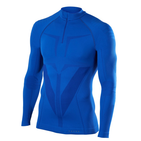 T-Shirt FALKE Homme ZipShirt Longs Bleu AH 2018