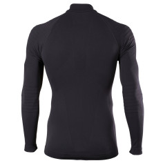 T-Shirt FALKE Homme ZipShirt Longs ML Noir AH 2018 2