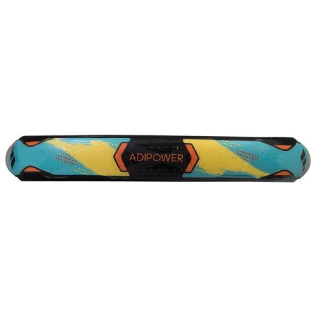 Raquette Padel ADIDAS ADIPOWER WOMAN TEAM Noir / Jaune / Bleu (360 g) 2023