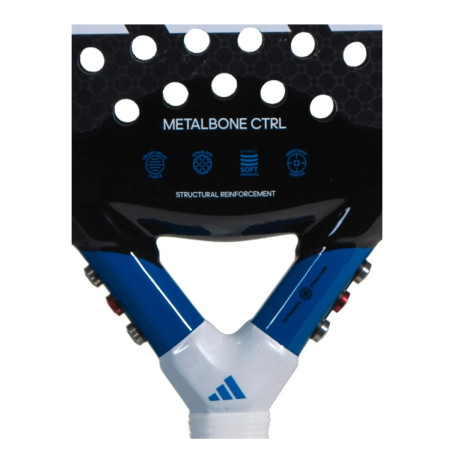 Raquette Padel ADIDAS METALBONE 3.2 CTRL Noir / Bleu (355 g) 2023