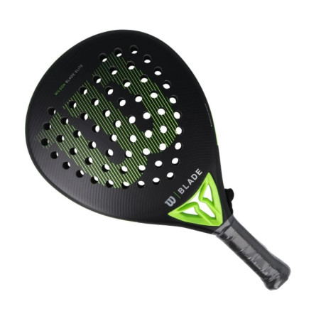Raquette Padel WILSON BLADE ELITE V2 Noir / Vert  (365 g) 2023