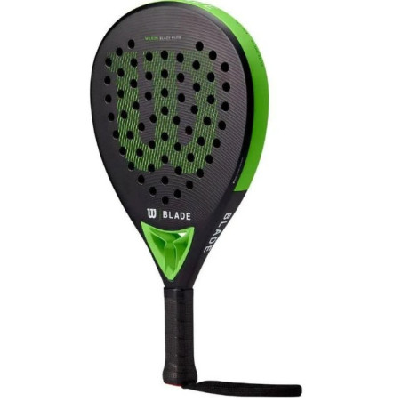 Raquette Padel WILSON BLADE ELITE V2 Noir / Vert  (365 g) 2023
