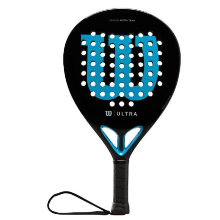 Raquette Padel WILSON ULTRA TEAM V2 Noir / Bleu (366 g) 2022