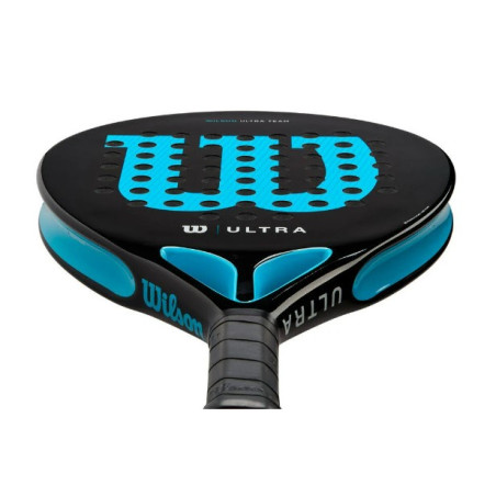 Raquette Padel WILSON ULTRA TEAM V2 Noir / Bleu (366 g) 2022