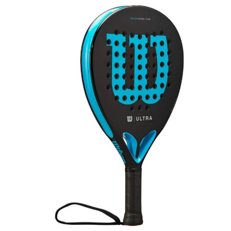 Raquette Padel WILSON ULTRA TEAM V2 Noir / Bleu (366 g) 2023