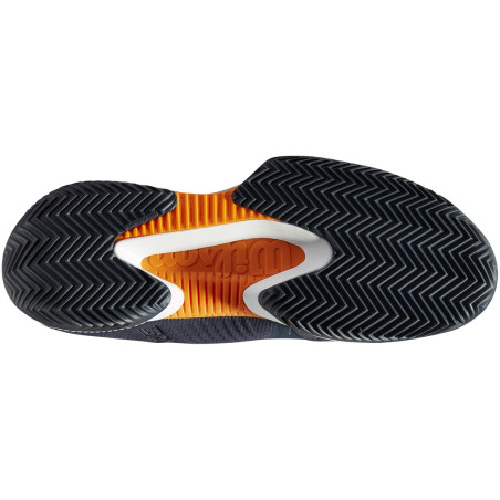 Chaussures WILSON Homme KAOS RAPIDE CLAY Marine / Orange PE 2022