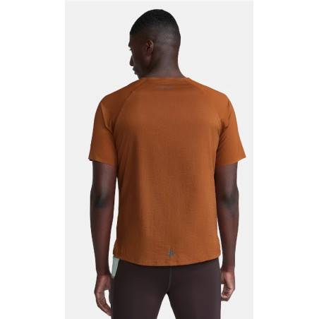 T-Shirt Running Homme CRAFT PRO TRAIL SS TEE Marron AH 2023