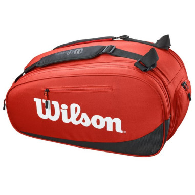Sac de PADEL WILSON TOUR Rouge / Noir 2023
