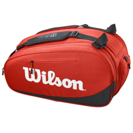 Sac de PADEL WILSON TOUR Rouge / Noir 2023