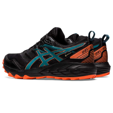 Chaussures Running ASICS Femme GEL-SONOMA 6 GTX Noir / Bleu / Orange PE 2022