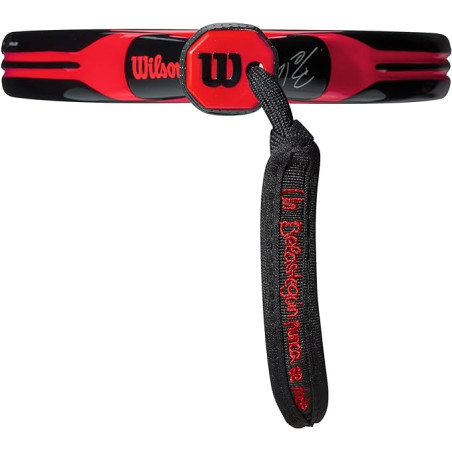 Raquette Padel WILSON BELA TEAM Rouge / Noir (370 g) 2023