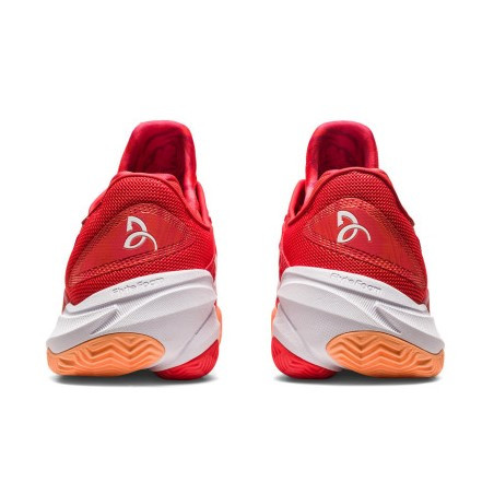 Chaussures ASICS Homme COURT FF 3 NOVAK Terre Battue Rouge / Blanc PE 2023