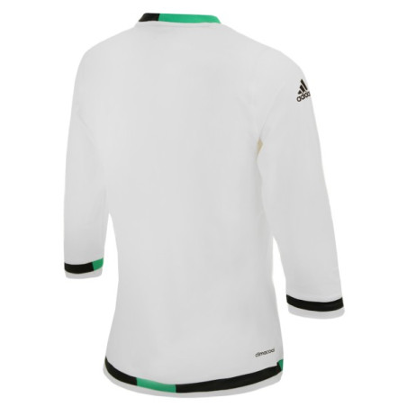 T-Shirt Manches 3/4 ADIDAS Femme Roland Garros Blanc / Vert PE 2017