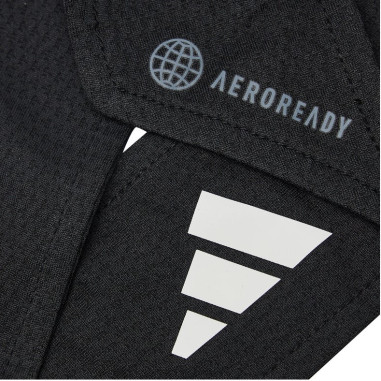 Bandeaux de tennis à nouer ADIDAS TEN TIEBAND Noir