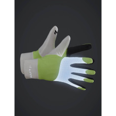 Gants CRAFT ADV LUMEN FLEECE GLOVE Jaune / Noir  2023 2