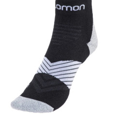 Chaussettes Courtes SALOMON Homme SPEED PRO Noir / Grise... 2