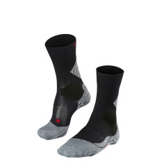 Chaussettes FALKE Homme 4GRIP Noir / Gris PE 2018
