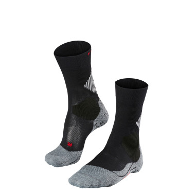 Chaussettes FALKE Homme 4GRIP Noir / Gris PE 2018