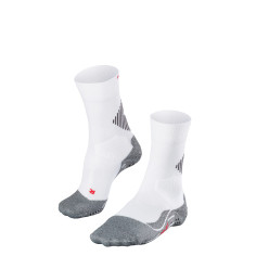Chaussettes FALKE 4GRIP Blanc / Gris PE 2018