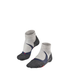 Chaussettes Running FALKE RU4 Cushion Short Homme Blanche...
