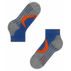 Chaussettes FALKE Homme RU4 COOL SHORT Bleu / Orange AH 2021 2