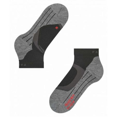 Chaussettes FALKE FEMME RU4 TRAIL Noir PE 2022
