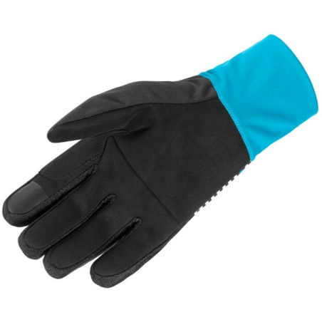 Gants SALOMON EQUIPE GLOVE Noir / Bleu AH 2021